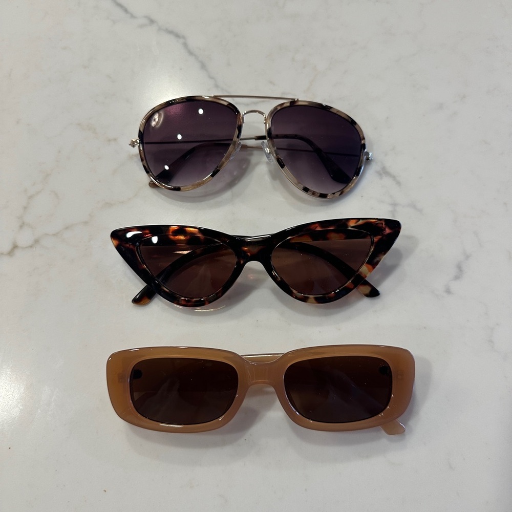 Women’s Sunglasses - 3 pair assortment